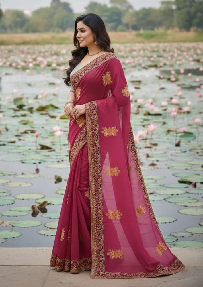 প্রিমিয়াম সেমি মসলিন শাড়ি